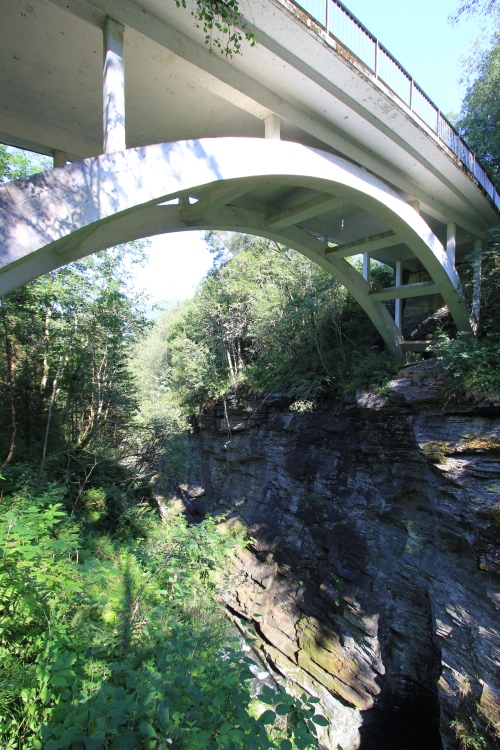 Bridge Over the Bordalsgjelet Gorge